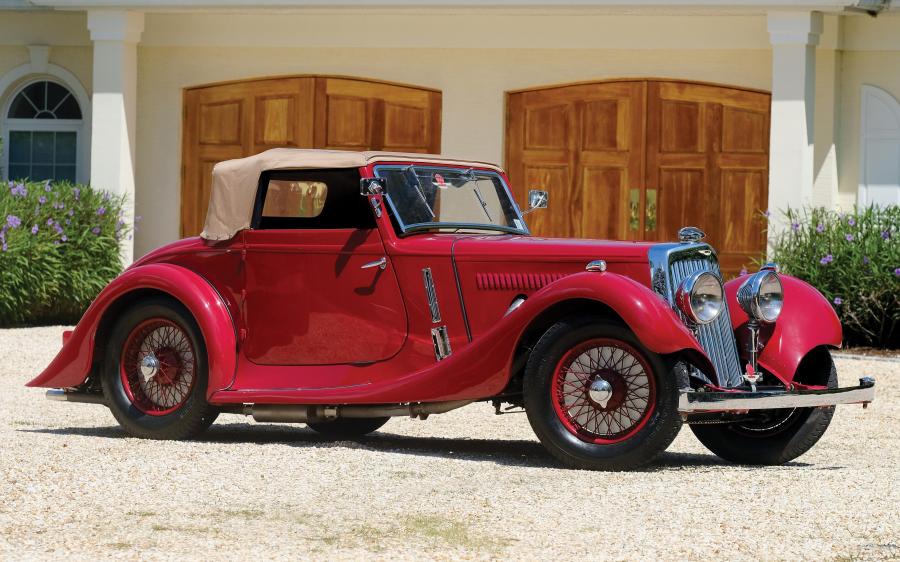 Aston Martin 15/98 Short-Chassis Drophead Coupe by Abbott '1937
